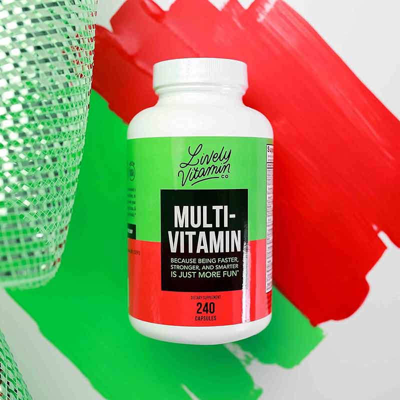 Multi-Vitamin, 240 Capsules, by Lively Vitamin Co, image #5
