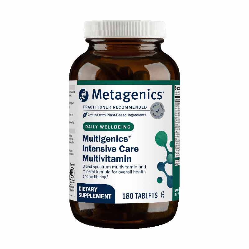 Multigenics Intensive Care without Iron, by Metagenics