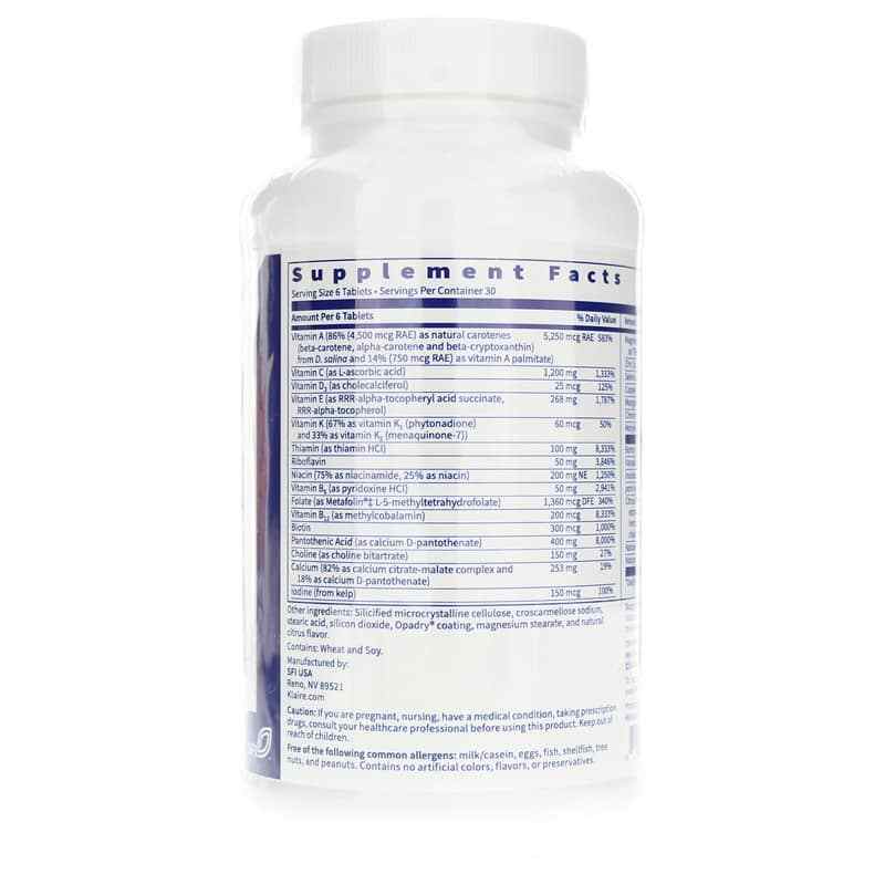 Multithera 1 Multiple Iron-Free, 180 Tablets, by SFI Health, image #2