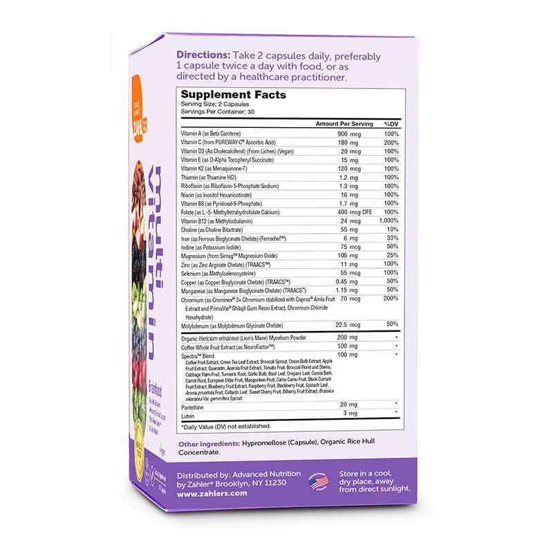 Multivitamin Brainfood, by Zahler, image #3