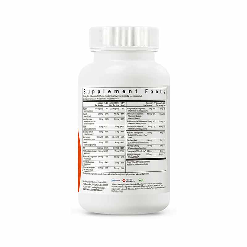 Multivitamin Sensitive, by Seeking Health, image #2