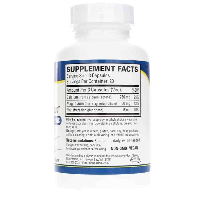 Muscle Relax Magnesium Calcium Zinc, by Terry Naturally, image #2