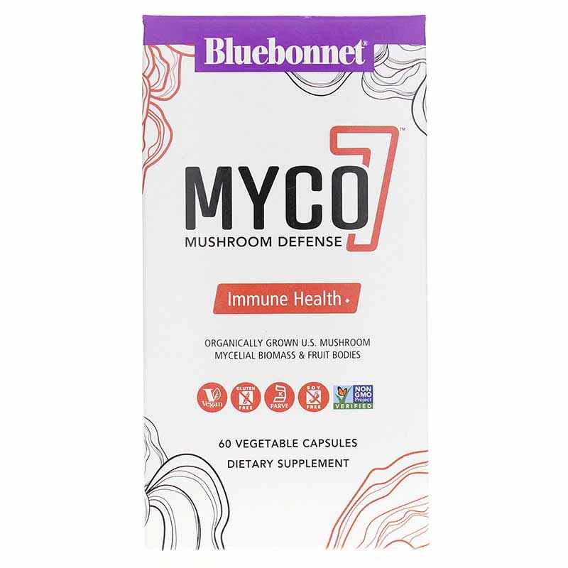 Myco 7 Mushroom Defense, by Bluebonnet