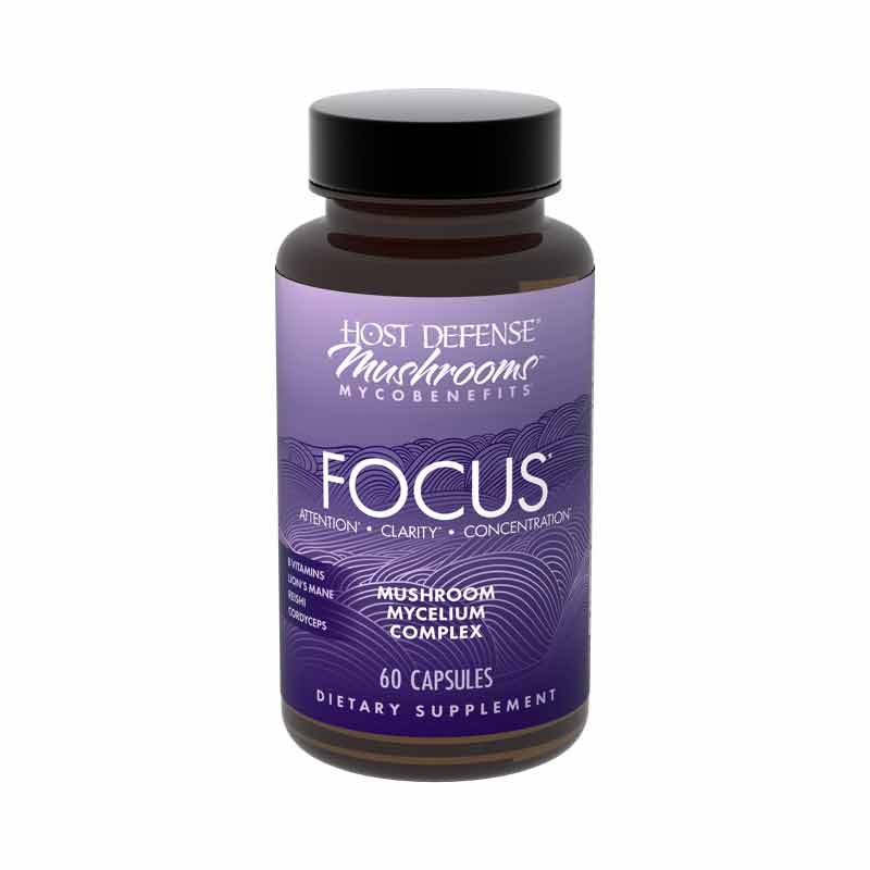 Mycobenefits Focus, 60 Capsules, by Host Defense