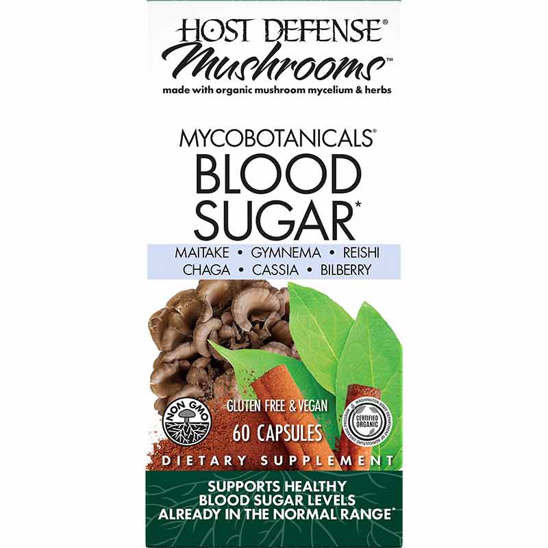 MycoBotanicals Blood Sugar, by Host Defense