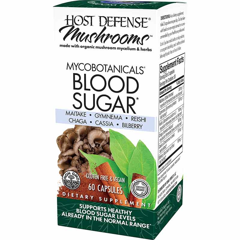MycoBotanicals Blood Sugar, by Host Defense, image #3