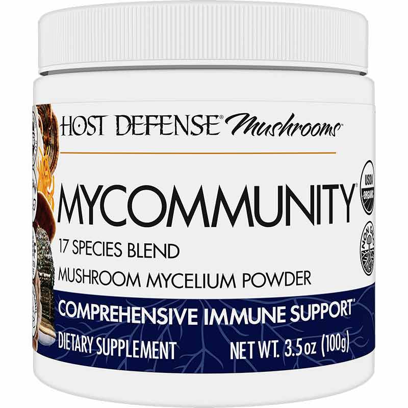 MyCommunity Mushroom Mycelium Powder, by Host Defense