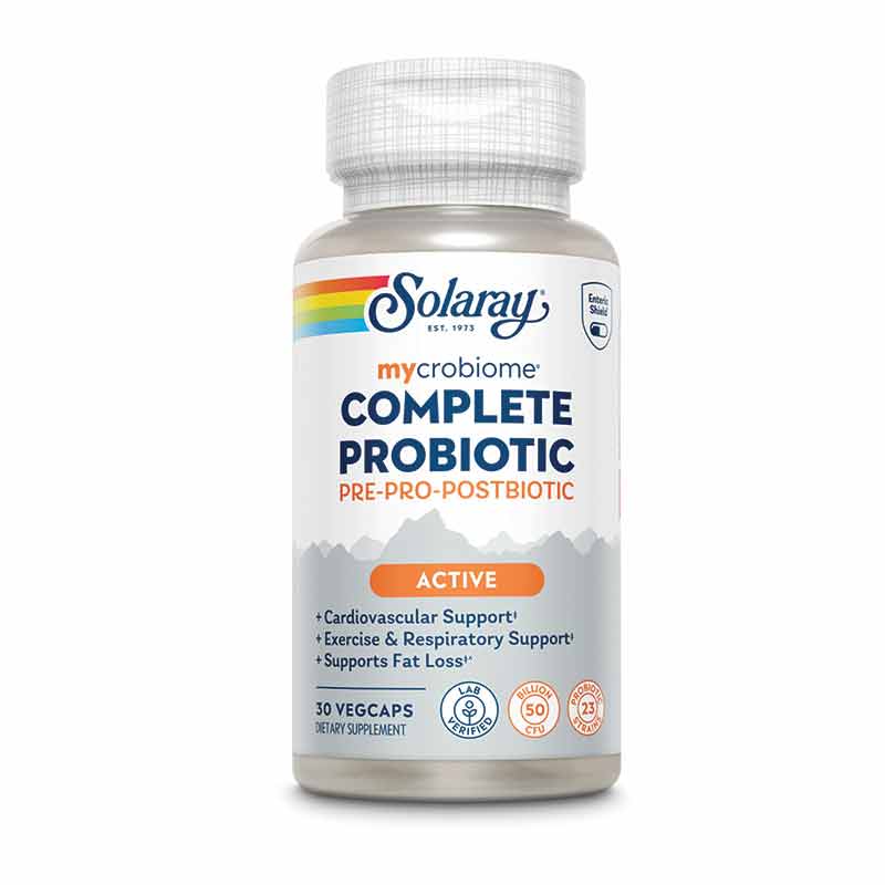 Mycrobiome Complete Probiotic, Active, by Solaray