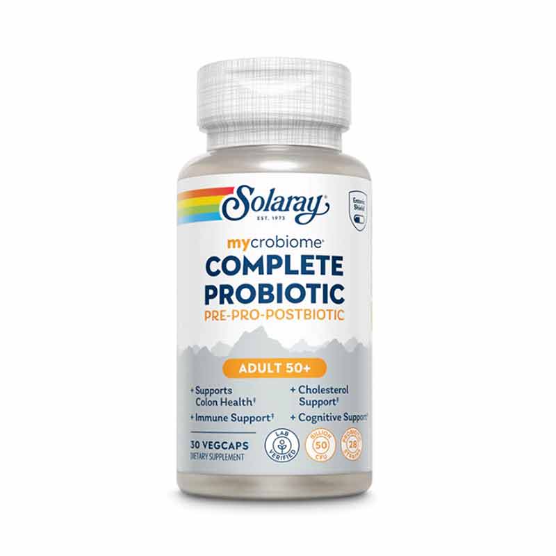 Mycrobiome Complete Probiotic, Adult 50+ Formula, by Solaray