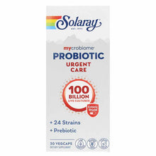 Mycrobiome Probiotic 100 Billion CFU, Urgent Care Formula, by Solaray