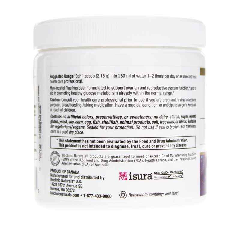 Myo-Inositol Plus, by Bioclinic Naturals, image #3