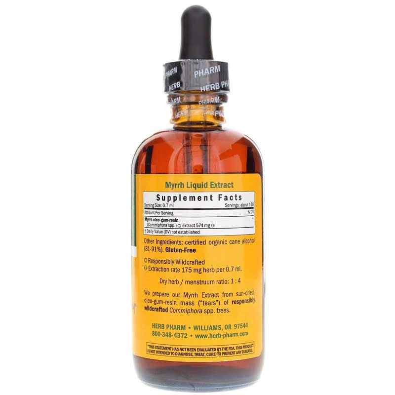 Myrrh Extract, 4 Oz, by Herb Pharm, image #2