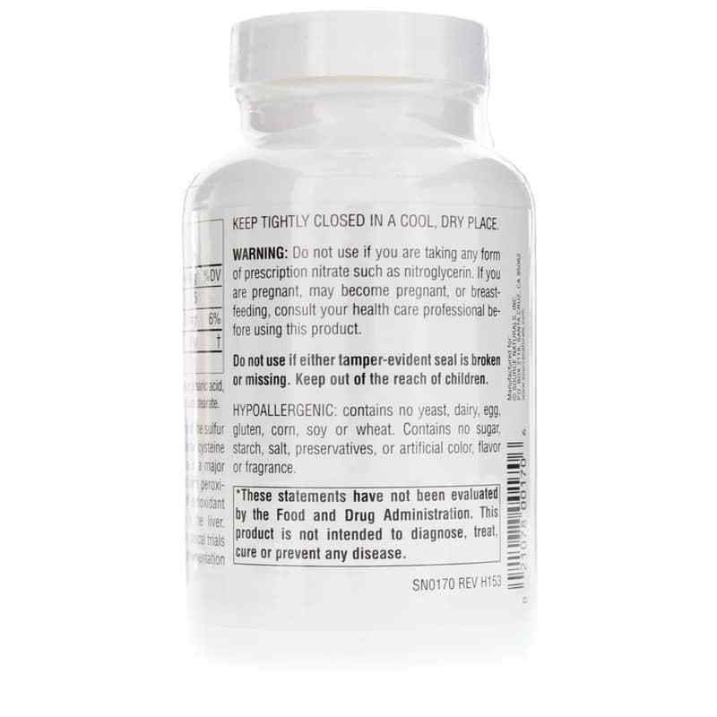 N-Acetyl Cysteine 1000 Mg, 120 Tablets, by Source Naturals, image #3