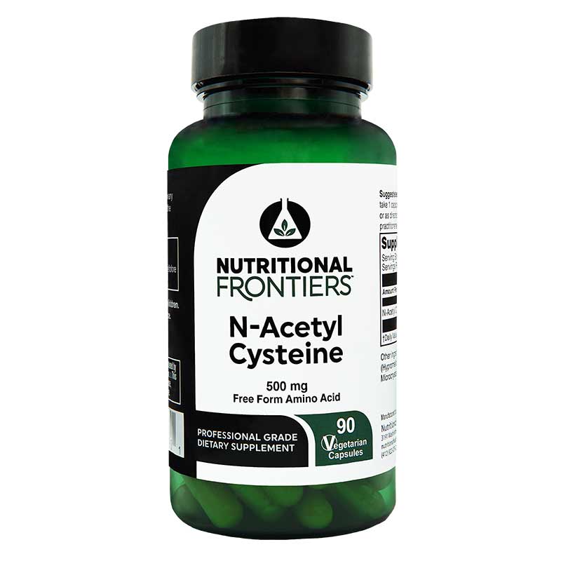 N-Acetyl Cysteine 500 Mg, by Nutritional Frontiers