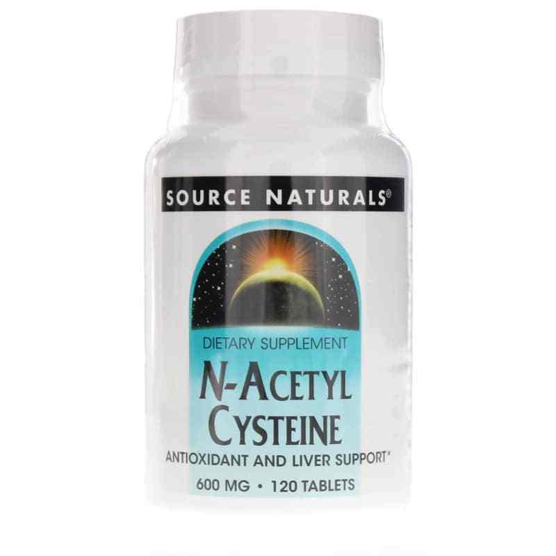 N-Acetyl Cysteine 600 Mg, by Source Naturals