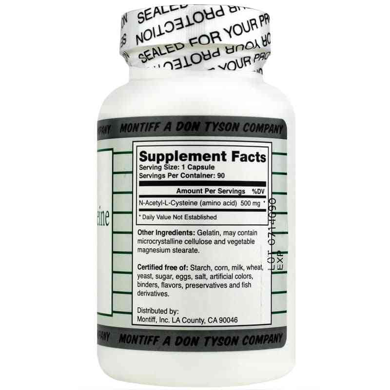N-Acetyl-L-Cysteine 500 Mg, by Montiff, image #2