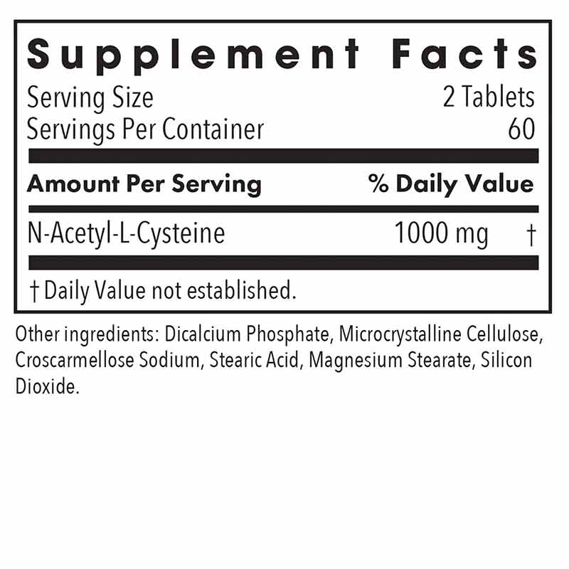N-Acetyl-L-Cysteine, by Allergy Research Group, image #2