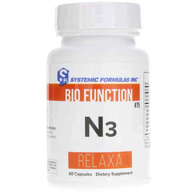 N3 Relaxa, Systemic Formulas – Professional Supplement Center