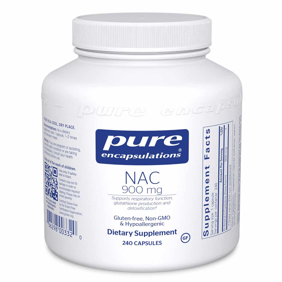 NAC 900 Mg, by Pure Encapsulations