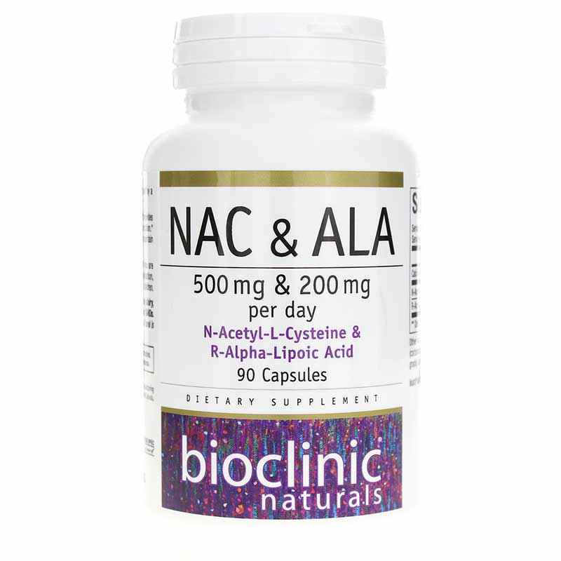 NAC & ALA, by Bioclinic Naturals