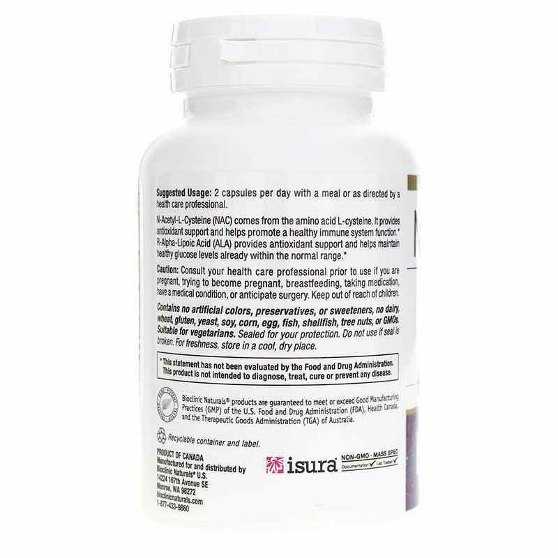 NAC & ALA, by Bioclinic Naturals, image #3