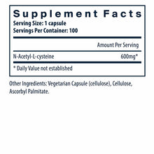 NAC N-Acetyl-L-Cysteine, by Vital Nutrients