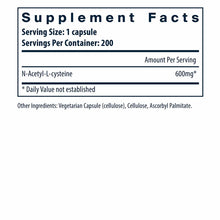 NAC N-Acetyl-L-Cysteine, by Vital Nutrients