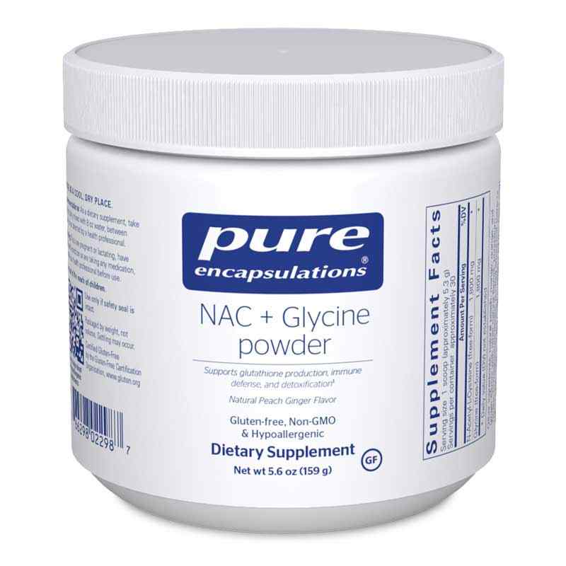 NAC + Glycine Powder, by Pure Encapsulations
