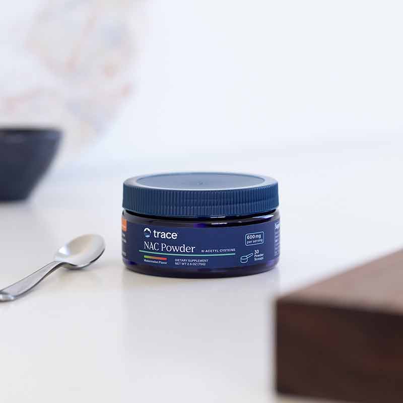 NAC Powder 600 Mg, Watermelon, by Trace Minerals Research, image #3