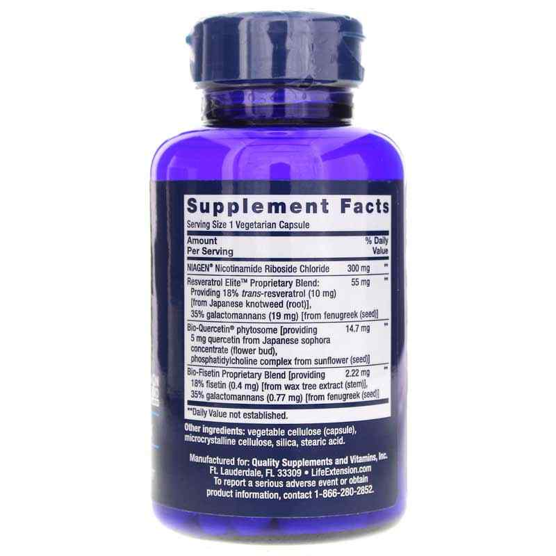NAD+ Cell Regenerator & Resveratrol, by Life Extension, image #2