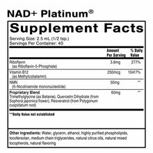 NAD+ Platinum, 3.38 Oz, by Quicksilver Scientific