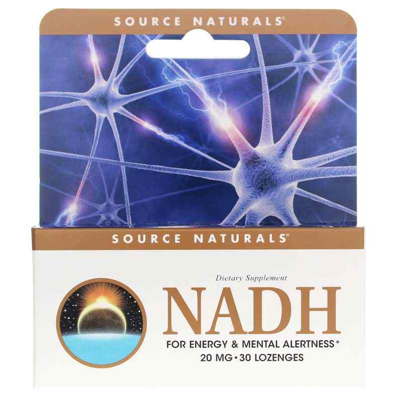 NADH 20 Mg Lozenges, by Source Naturals