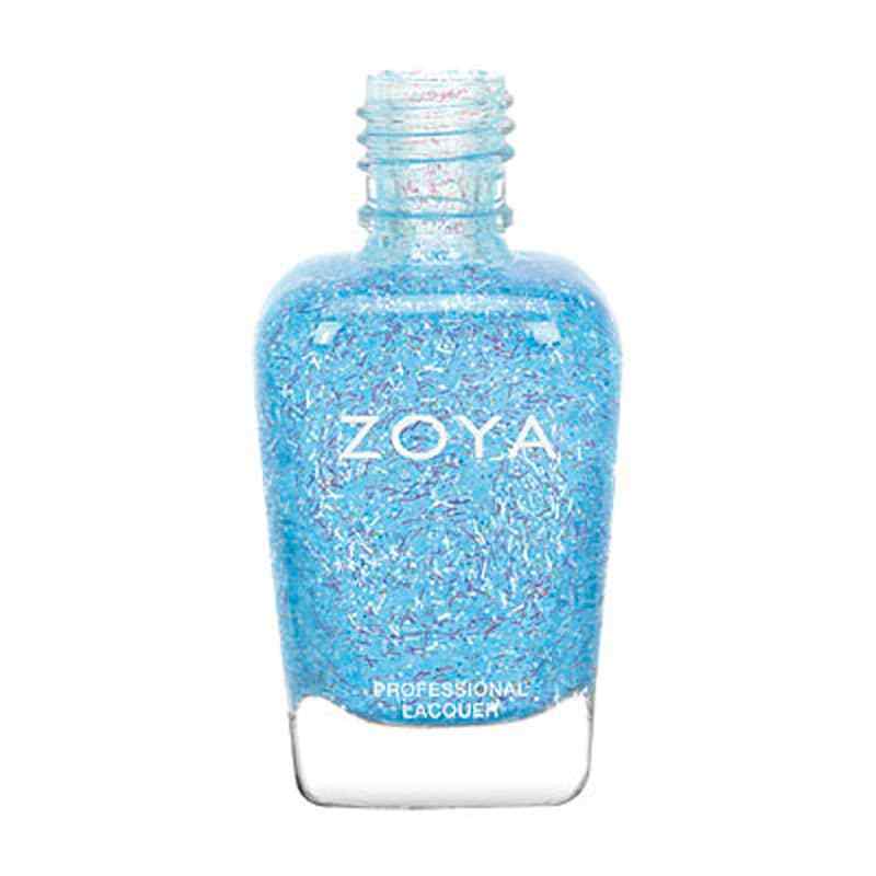 Nail Polish Blue, Mosheen, by Zoya
