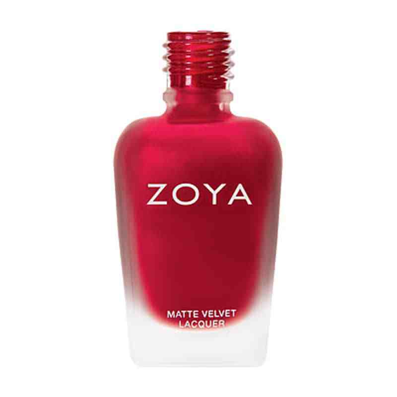 Nail Polish Red, Amal (Matte), by Zoya