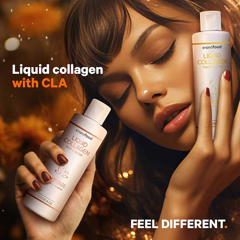 Nanofood Liquid Collagen Trim & Glow, French Vanilla, by Codeage, image #6