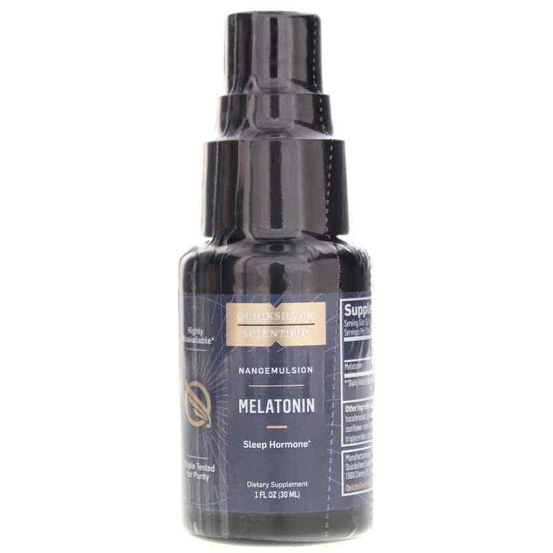 Melatonin Nanomulsion, 1 Oz, by Quicksilver Scientific