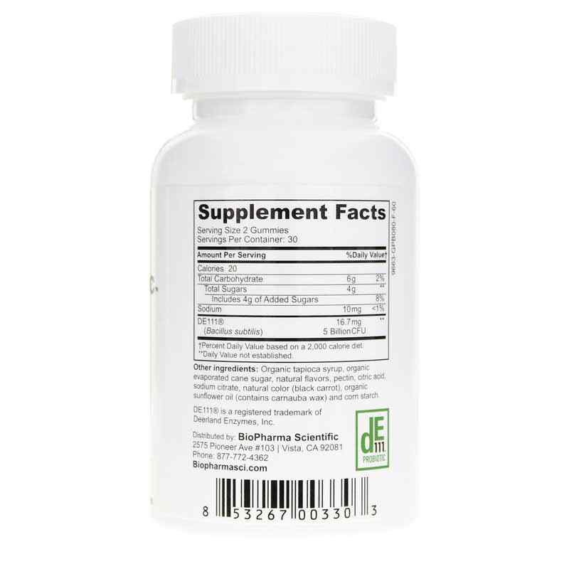 NanoProbiotic Gummies, by Biopharma, image #2