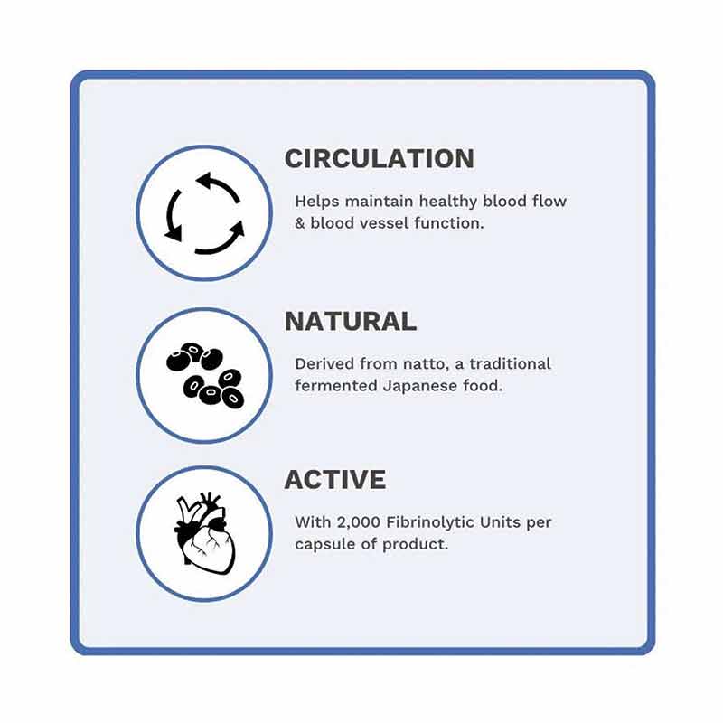 Nattokinase, 60 Capsules, by Utzy Naturals, image #3