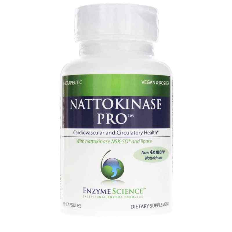 Nattokinase Pro, 60 Capsules, by Enzyme Science