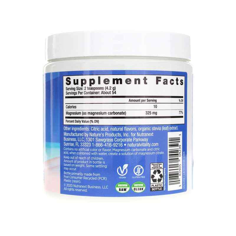 Natural Calm, Apple Cinnamon, 8 Oz, by Natural Vitality, image #2