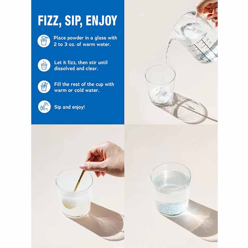 Natural Calm, Raspberry-Lemon, 16 Oz, by Natural Vitality, image #5