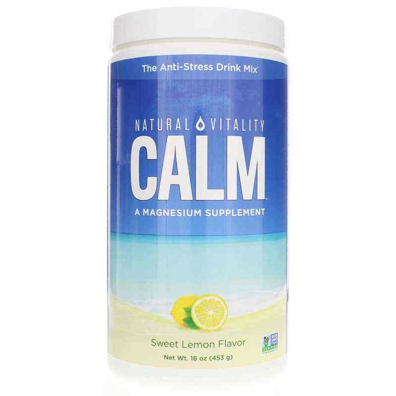 Natural Calm, Sweet Lemon, 16 Oz, by Natural Vitality