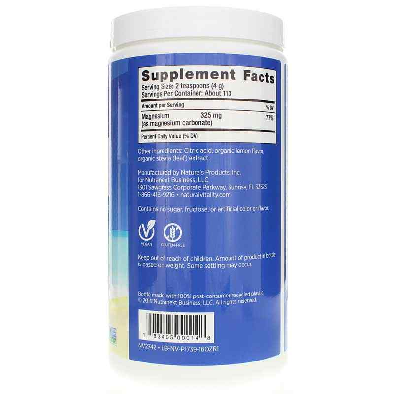 Natural Calm, Sweet Lemon, 16 Oz, by Natural Vitality, image #2