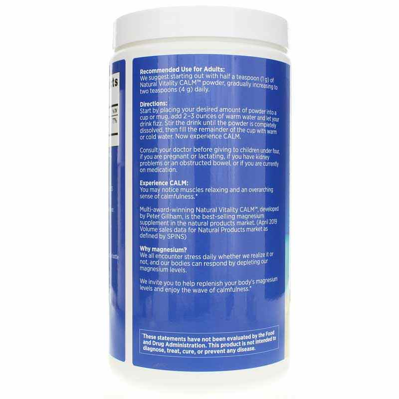 Natural Calm, Sweet Lemon, 16 Oz, by Natural Vitality, image #3