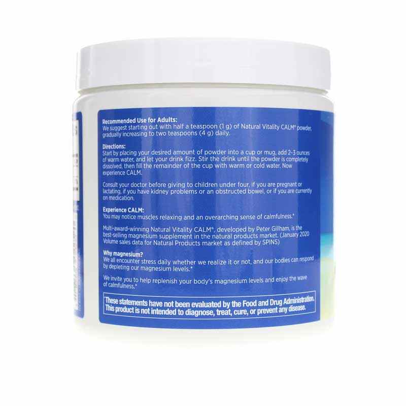 Natural Calm, Sweet Lemon, 8 Oz, by Natural Vitality, image #3