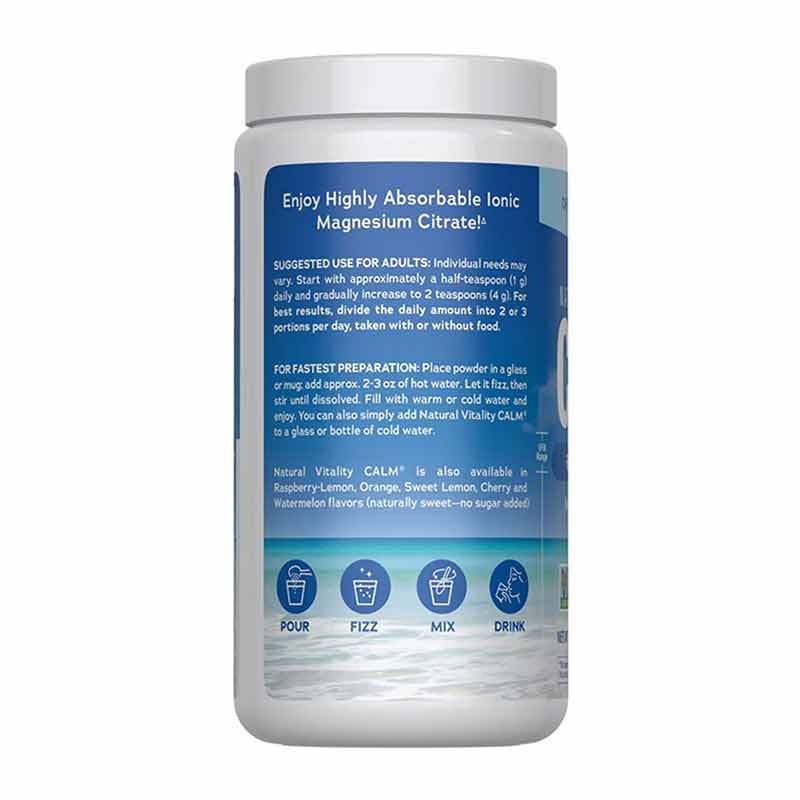 Natural Calm, Unflavored, 16 Oz, by Natural Vitality, image #4