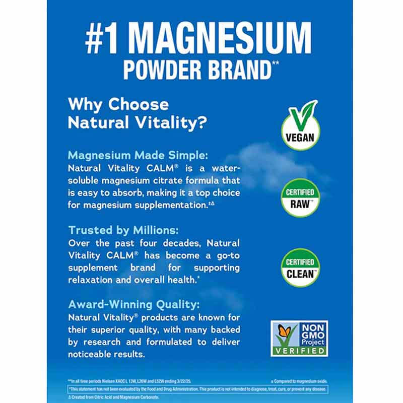 Natural Calm, Unflavored, 8 Oz, by Natural Vitality, image #4