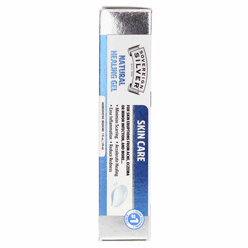 Natural Healing Gel Skin Care, 1 Oz, by Sovereign Silver, image #4