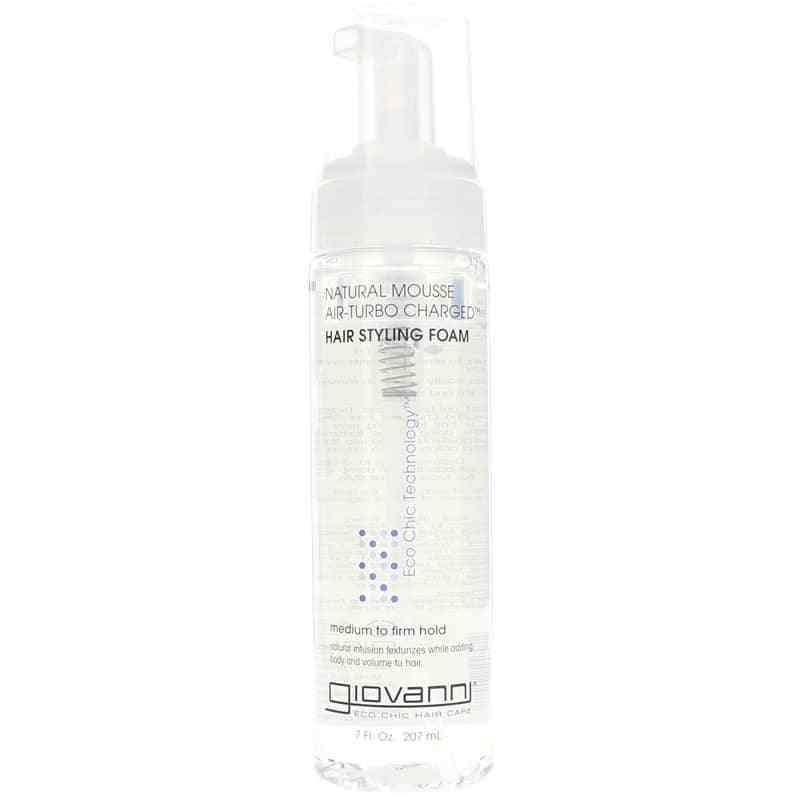 Natural Mousse Air-Turbo Charged Hair Styling Foam, by Giovanni