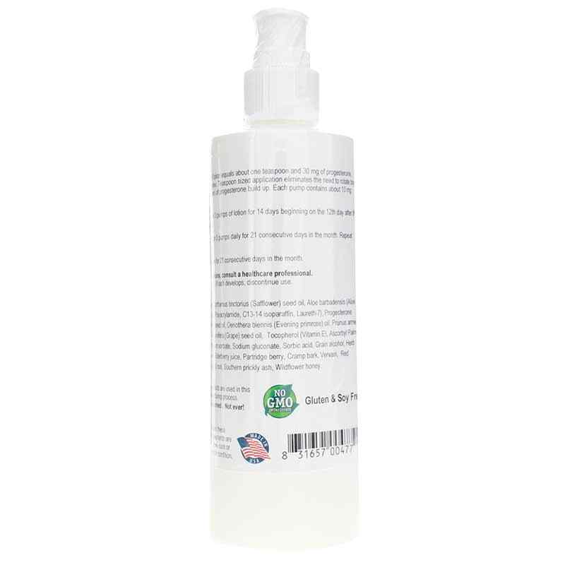 Natural Progesterone Lotion Plus Herbs, 8 Oz, by Natural Radiance, image #3